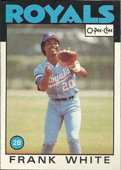 1986 O-Pee-Chee Baseball Cards 215     Frank White